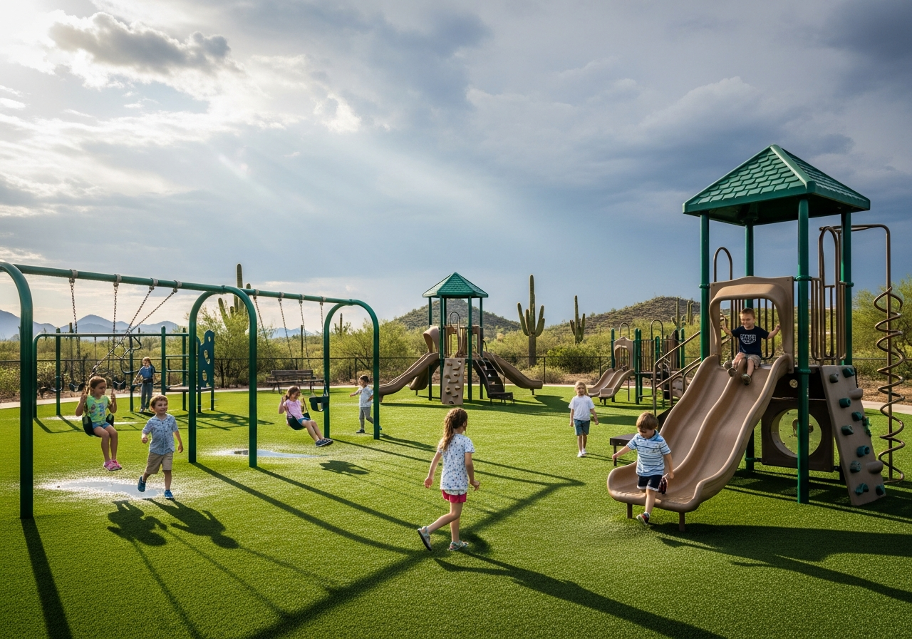 All-weather turf